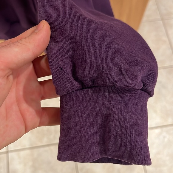 Discontinued H&M Hoodie Purple Medium - Picture 4 of 5